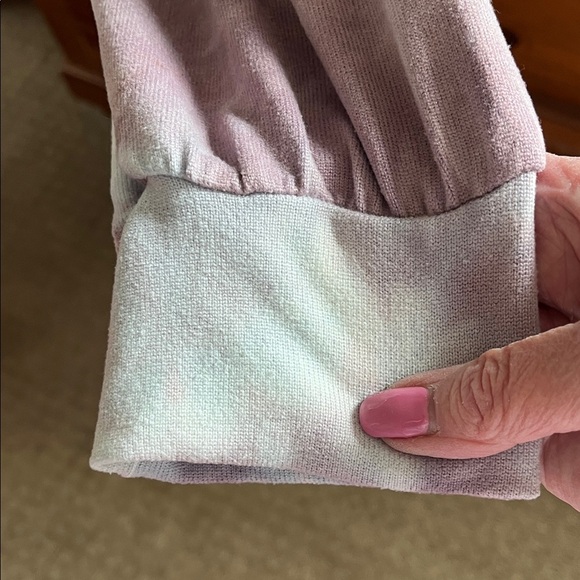 Lovely Melody Lavender Tie-Dye Hoodie Tunic - Picture 4 of 9